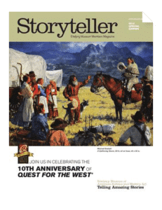 Storyteller Magazinze 10th Anniversary of Quest for the West Cover