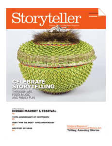 Cover of Storyteller Magazine Celebrate Storytelling
