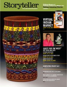 Cover of Storyteller Magazine Virtual Indian Market