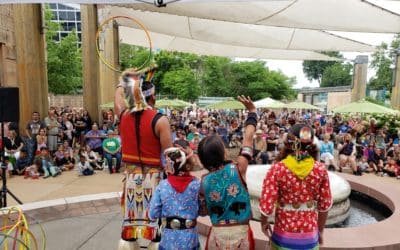 Dancers at Indian Market & Festival