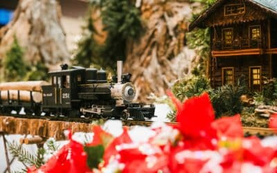 News Release: Eiteljorg’s Jingle Rails holiday model trains return with special events, exciting addition