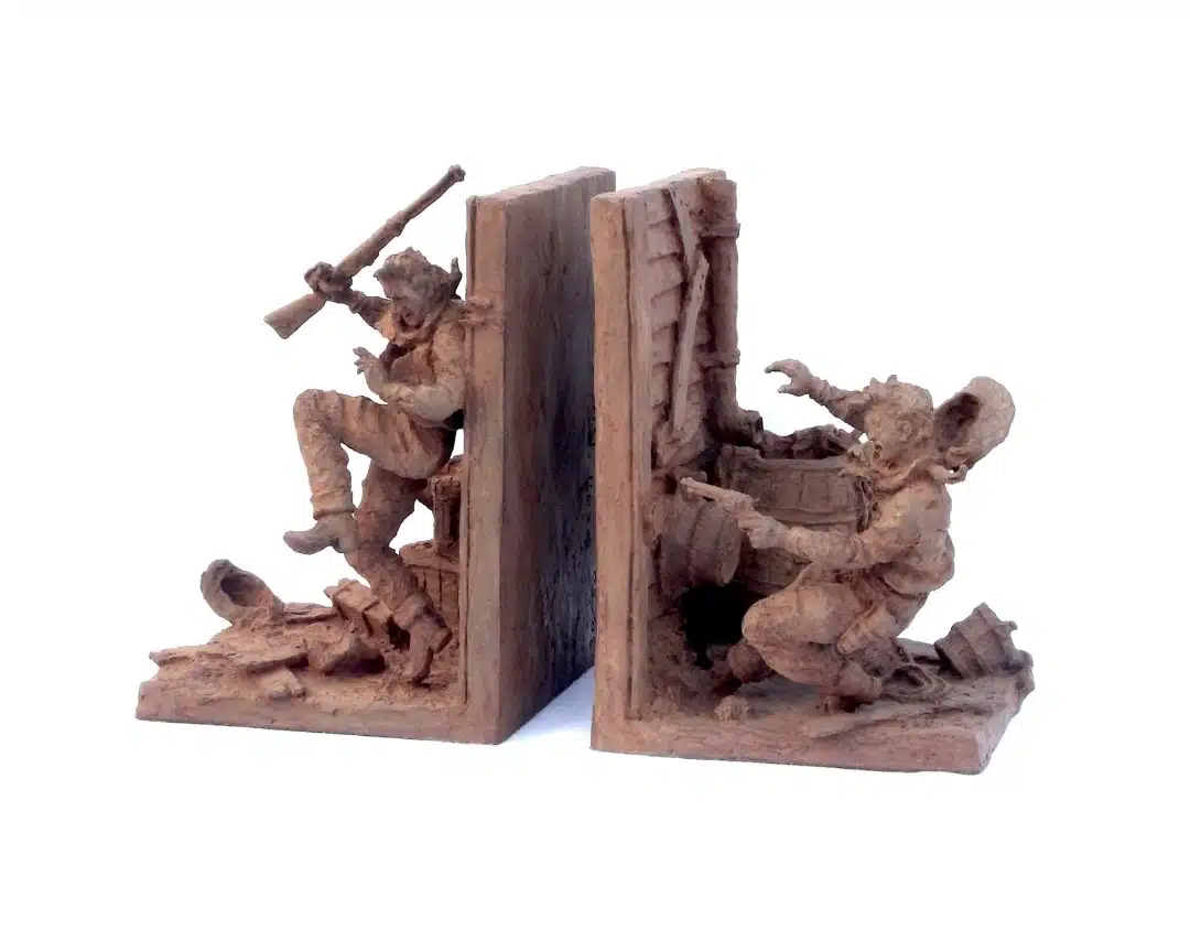 Gunfighter Bookends